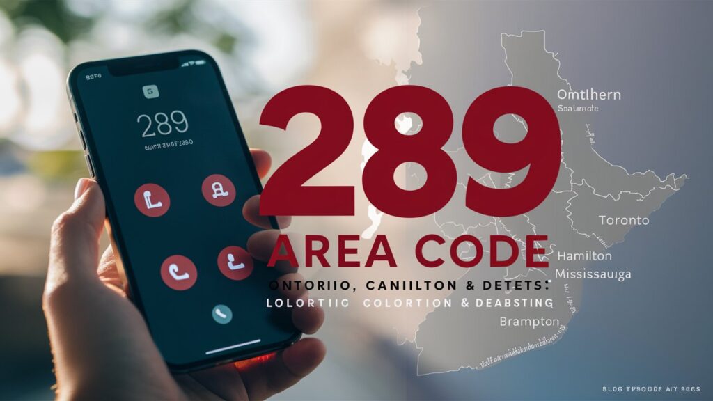 289 area code