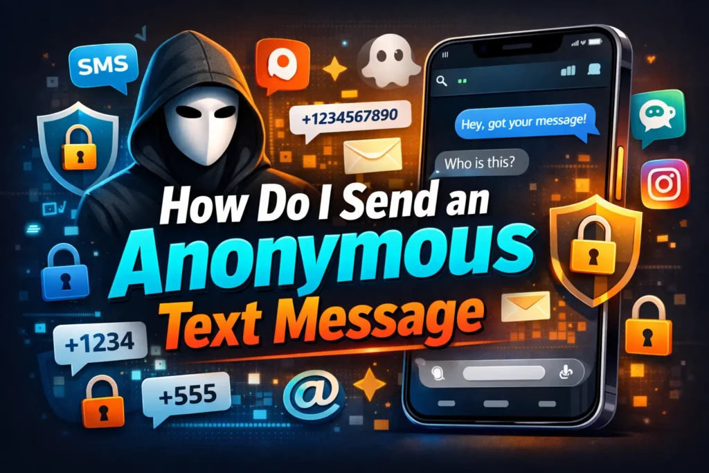 How Do I Send an Anonymous Text Message
