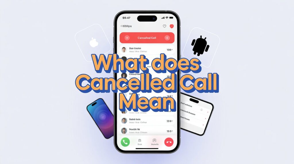 Cancelled Call in Messaging and Social Media Apps