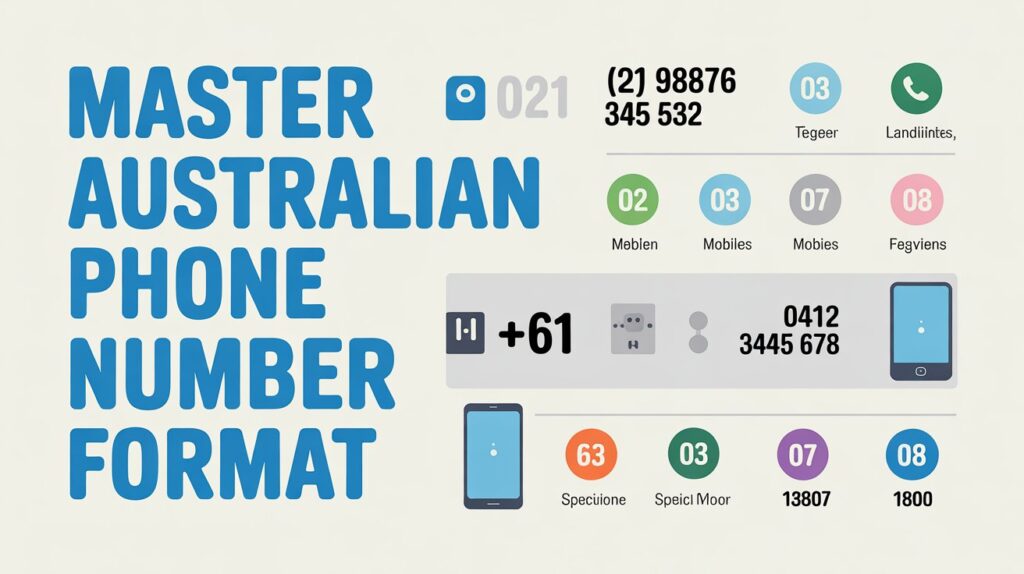 Components of Australian Phone Numbers