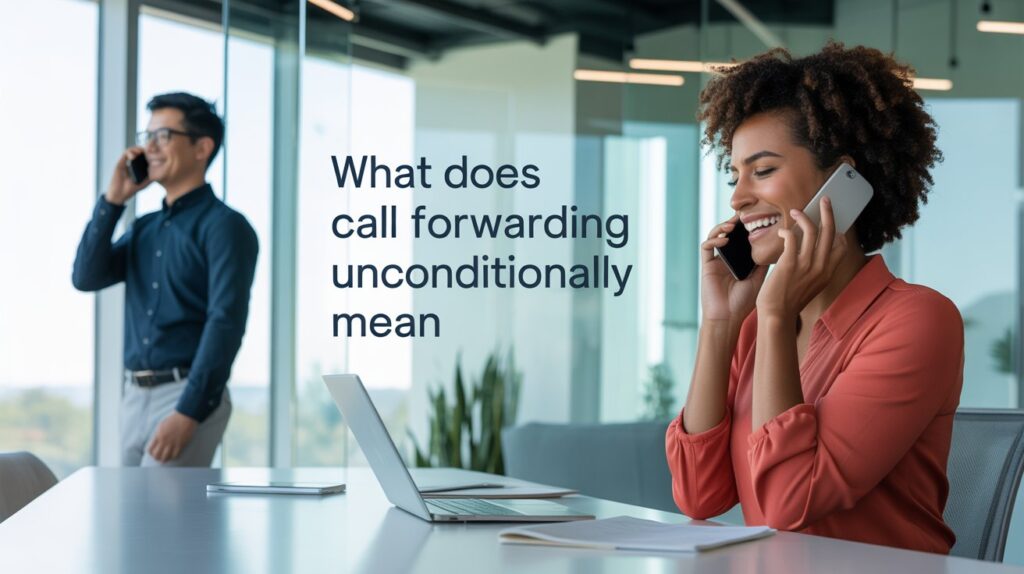 unconditional call forwarding