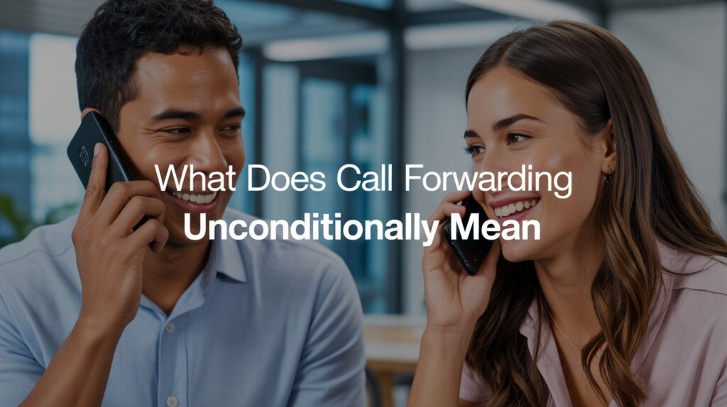 unconditional call forwarding